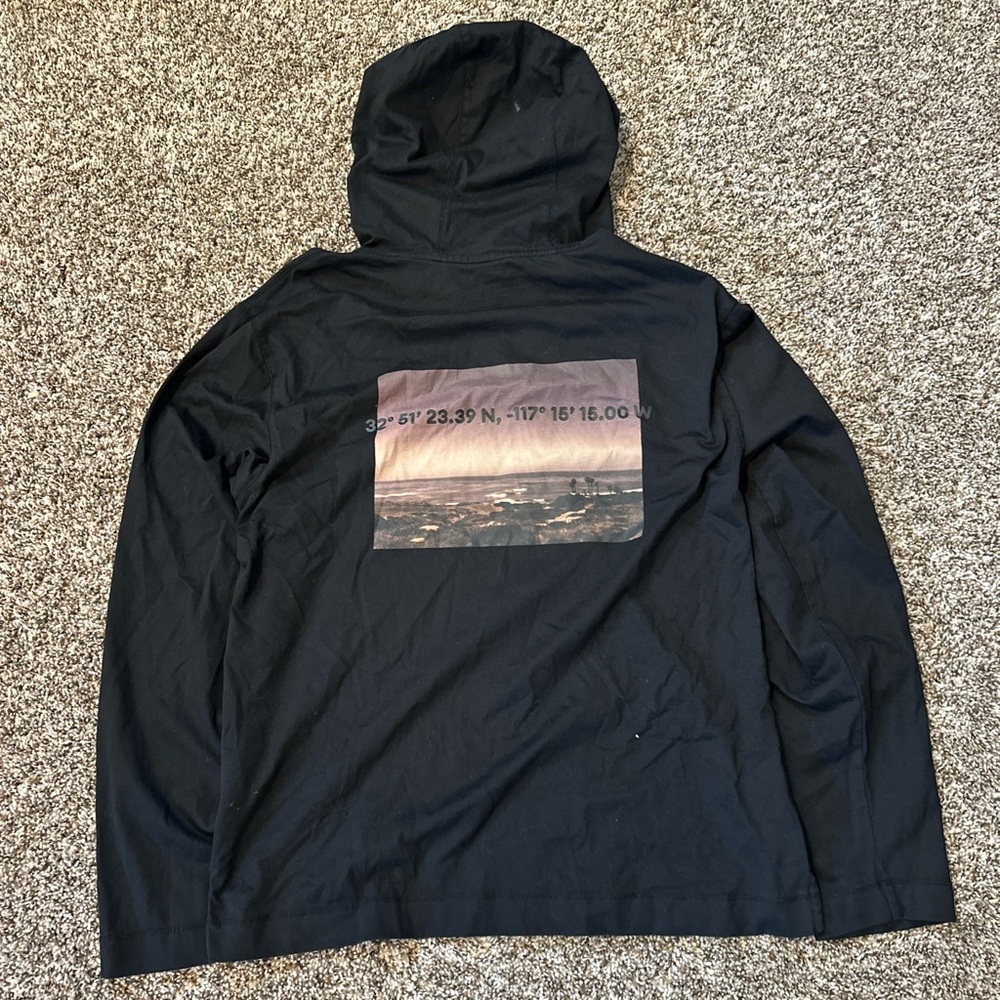 Banana Republic Long sleeve hooded tee shirt